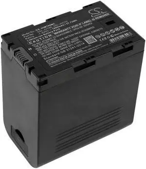 Battery for JVC GY-HM200E GY-HM600 GY-HMQ10U LC-2J SSL-JVC50 SSL-JVC70 7800mAh