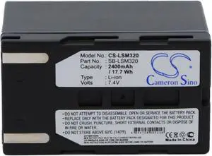 Battery for Samsung SC-D263 SC-D351 SC-D453 SC-D455 VP-D655 VP-DC161 SB-LSM320