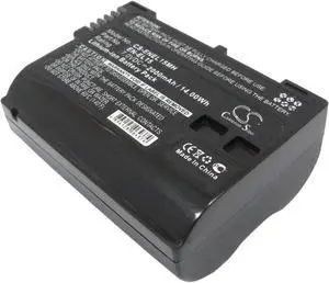 Battery for Nikon 1 V1 D800 D800E D810 D810A MB-D12 EN-EL15 EN-EL15A 2000mAh