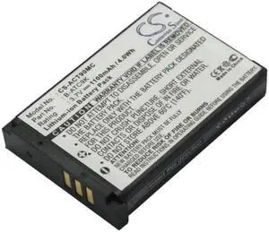 Battery for Oregon Scientific ATC9k Action Camera B-ATC9K B-ATC9K-JWP CS-ACT90MC