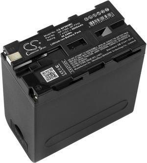 Battery for Sony NP-F930 NP-F950 NP-F960 NP-F970 NP-F975 XL-B2 XL-B3 6600mAh