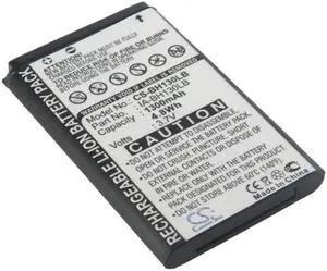 Battery for Samsung C20 HMX-U15 K40 SMX-K45 U15 BPBH130LB IA-BH130LB IA-LH130LB