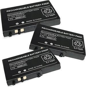 3x - Battery for Nintendo DS Lite NDSL NDS Lite USG-001 USG001 Light USG-003 3PK High Quality