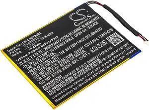 Battery for LeapFrog 31576 Epic 7 TLp032CC1 Tablet CS-LFE700SL 3.7v 3100mAh