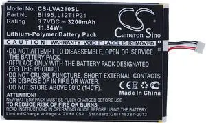 Battery for Lenovo A2 A2107 A2207 R6907 BL195 L12T1P31 Tablet CS-LVA210SL 3200mA