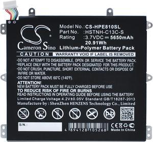 Battery for HP 7600US HSTNH-H408C Slate 8 Plus Pro BY02 BY02021 HSTNH-C13C-S