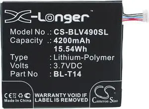 Battery for LG G Pad 8.0 F F7 PadF V490 V495 BL-T14 EAC62638401 CS-BLV490SL
