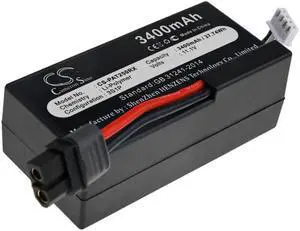 Battery for Parrot Disco PF070250 Drone Lipo CS-PAT250RX 11.1v 3400mAh 37.74Wh