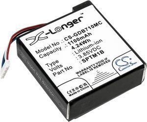 Battery for GoPro Hero 7 Silver White SPTM1B Auus MH45584 Camera CS-GDB710MC