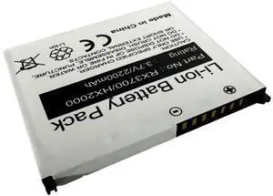 Battery for HP Compaq iPAQ rx3700 HX2000 HX2100 HX2190 HX2490 HX2490b HX2490c HX2495b 360136-001 360136-002 367858-001