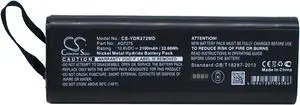 Battery for Yokogawa AQ7270 AQ-7270 AQ7275 AQ-7275 OTDR BDR15D DR15 CS-YDR272MD