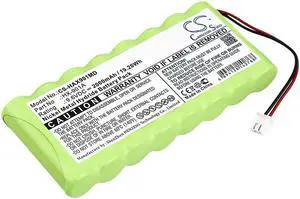 Replacement Battery for HUAXI HX-901A CS-HAX901MD 9.6v 2000mAh 19.20Wh Ni-MH