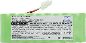 Battery for Bionet EKG3000 FC1400 TwinView FC-1400 GPHC132MOT CS-EKG300MD 4200mA