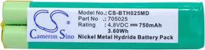 Battery for BrandTech AutoRep E HandyStep Rainin MettlerToledo 705025 AR-BA