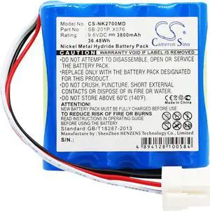 Battery for Nihon Kohden PVM-2700 PVM-2701 PVM-2703 SB-201P X076 CS-NK2700MD