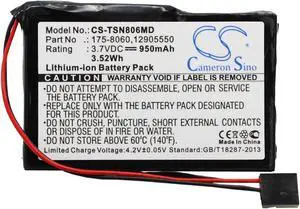 Battery for Thermo Scientific E1-ClipTip Novus Single 12905550 12905590 175-8060