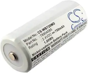 Battery for Welch-Allyn 70700 72000 60713 72100 71500 Cardinal CJB-720 78904585