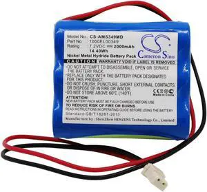 Battery for Alaris Carefusion GW Pump 1000EL00349 1000SP01782 OSA359 CSA29109