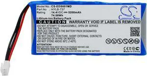 Battery for EDAN SE-12 SE-601 Burdick SE-1200 HYLB-727 TWSLB-004 TWSLB-005