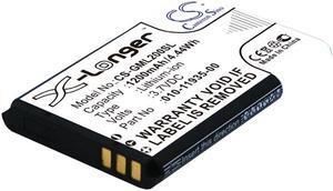 Battery for Garmin 010-01055-15 010-02184-01 GLO 2 010-11935-00 GPS CS-GML200SL