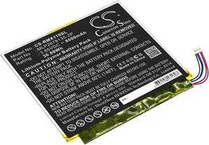 Battery for Verizon Ellipsis 10 HD inch 32GB 4G QTAXIA1 MLP2678135-2P Tablet