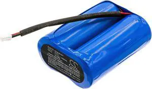 Battery for Streamlight Fire Vulcan LED 44610 Flashlight CS-SLX610FT 6.4v 3200mA
