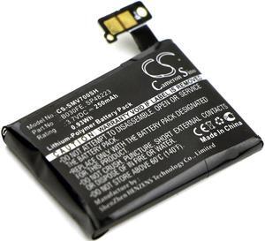 Battery for Samsung Gear 1 SM-V700 B030FE GH43-03992A SP48223 CS-SMV700SH 250mAh