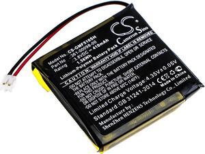 Battery for Garmin Fenix 5X Running 361-00098-00 Smartwatch CS-GMF510SH 410mAh
