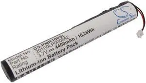 Battery for Pure Move radio 20100LP000542 DAB Digital CS-PMR100SL 3.7v 4400mAh