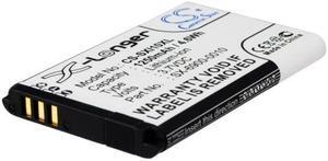 Battery for Sirius SX-6900-0010 DAB Digital SXi1 XM Lynx CS-SXI10XL 3.7v 1250mAh