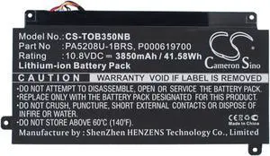 Battery for Toshiba CB30-B Satellite Fusion 15 P50W-C P000619700 PA5208U-1BRS