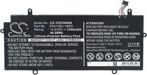 Battery for Toshiba Portege Z30 Satellite Z30A1CX Ultrabook S02M PA5136U1BRS