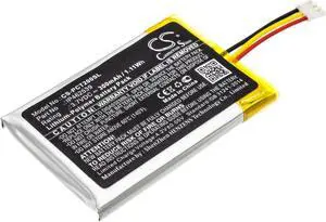Battery for Phonak ComPilot II IP462539 Wireless Headset CS-PCT200SL 3.7v 300mAh
