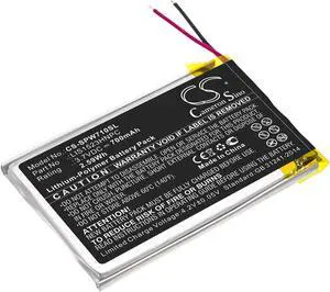 Battery for Sony CECHYA-0090 Platinum Wireless 7.1 LIS1523HNPC CS-SPW710SL 700mA