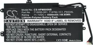 Battery for HP Envy 14 14-k000 K002TX 715050-001 714762-1C1 PX03XL 715050-005