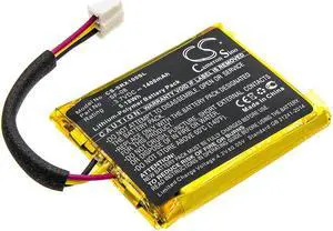 Battery for Sony SRS-XB10 SRS-XB12 SF-08 Wireless Headset CS-SRX100SL 1400mAh