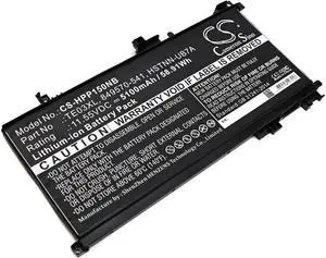 Battery for HP Pavilion 15-BC UHD X1G87PA 3ICP7/65/80 849570-541 TE03XL TPN-Q173