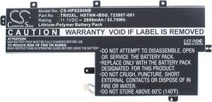 Battery for HP Spectre 13 x2 Pro TPNW110 723922-171 723922-2B1 HSTNN-IB5G TR03XL