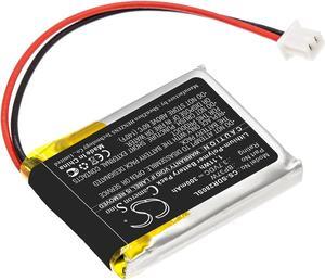 Battery for Dogtra 280C Receiver 282C Trainers ARC BP37W Dog Collar CS-SDR280SL