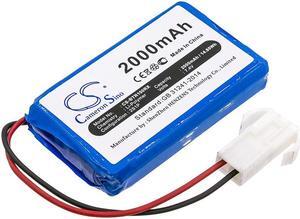 Battery for Brookstone Rover Revolution CS-BTR100RX RC Cars 7.4v 2000mAh 14.80Wh
