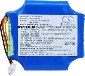 Battery for ShinewayTech S20A S20B S20C S20N AC-BAT-30 Reflectometer CS-STS200SL