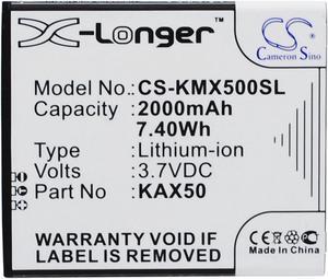 Battery for KAZAM Trooper X5.0 KAX50 KAX50-XJFAL009330 Mobile CS-KMX500SL