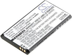 Battery for Kyocera C6530 C6530N Hydro Life 4G DC140704AB SCP-62LBPS CS-KYC653SL