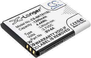 Battery for Nokia 2720 8110 4G TA-1048 TA-1059 TA-1295 V Flip BV-6A CS-NKT811SL
