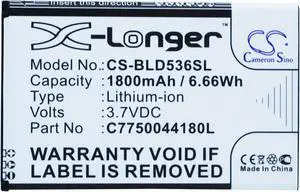 Battery for BLU D030 D030L D030U D030UX D536 D536L D536X Dash M C775004180L