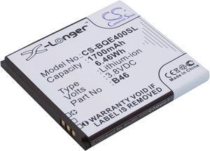 Battery for BQ 1700 Aquaris E4 B46 Mobile SmartPhone CS-BQE400SL X-Longer