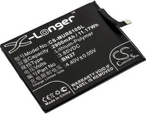 Battery for Xiaomi Cereus M1804C3CE M1804C3CT M1804C3DC M1804C3DE M1804C3DH BN37
