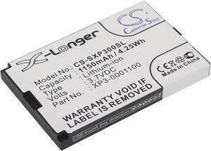 Battery for Socketmobile Sonim XP3 XP3-0001100 Mobile SmartPhone CS-SXP300SL