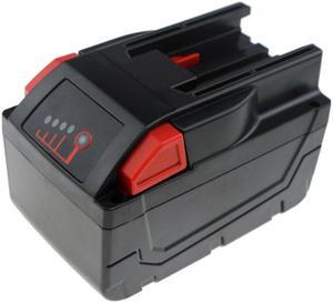 Battery for Milwaukee M28 28V V28 Wurth 48-11-2830 M28B MC 28 MC28 V 4000mAh