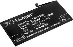 XL Battery for Apple iPhone 8+ 8 Plus A1864 616-00367 CS-IPH810XL 3.82v 2900mAh